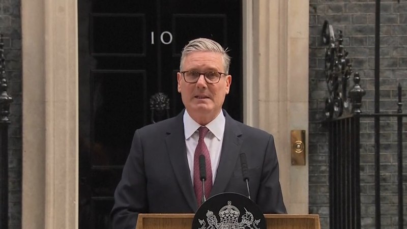 UK Prime Minister Keir Starmer resigns