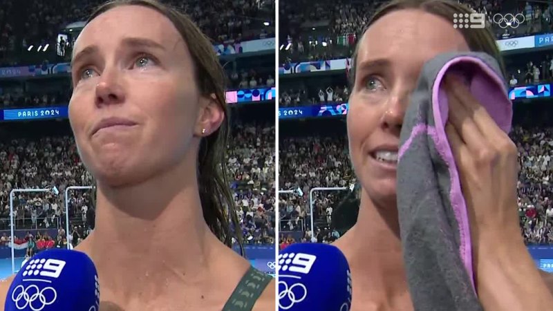 McKeon tears up after final individual Olympic race