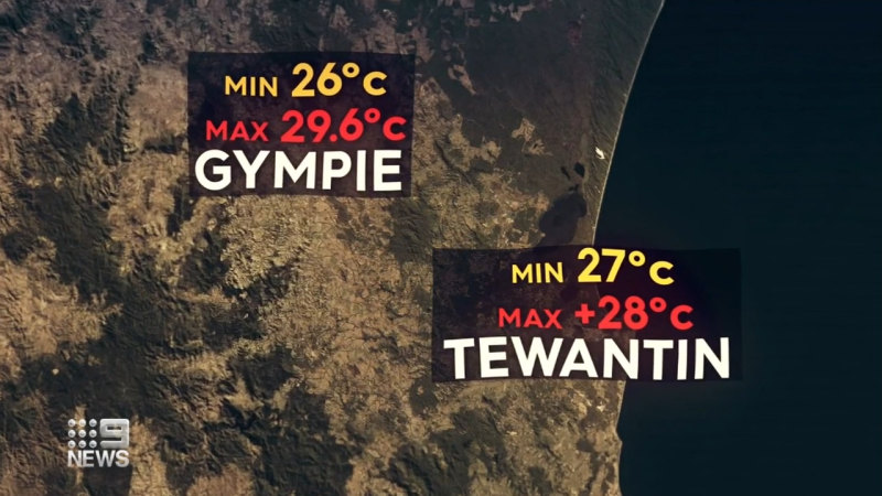 Queenslandlılar sıcak hava dalgasıyla boğuşuyor ve önlerinde vahşi bir hava haftası var