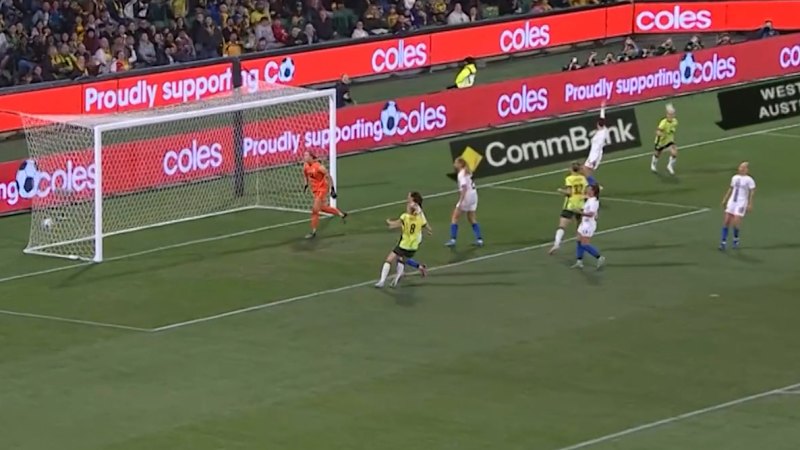Veteran blasts ball into the net