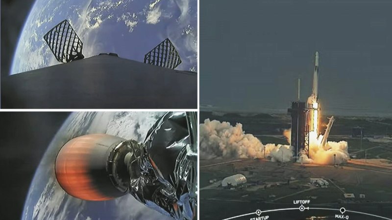 SpaceX dört astronotu uzaya fırlatıyor