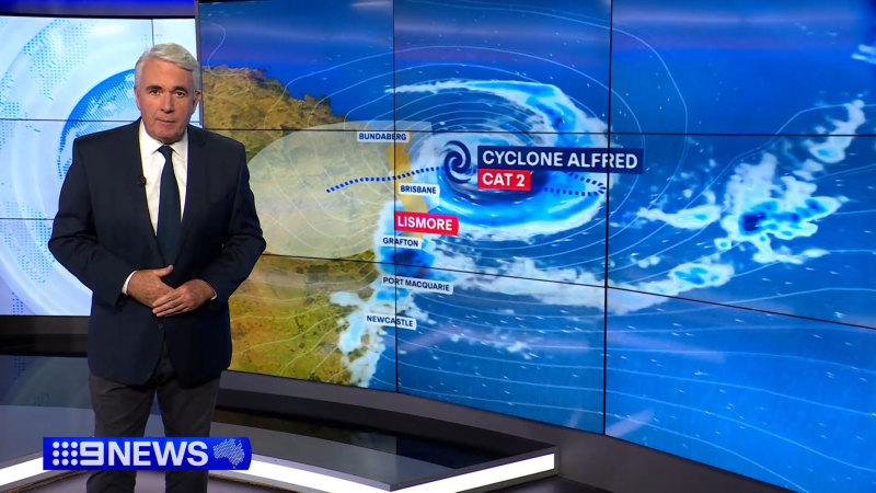 Cyclone Alfred to affect northern NSW