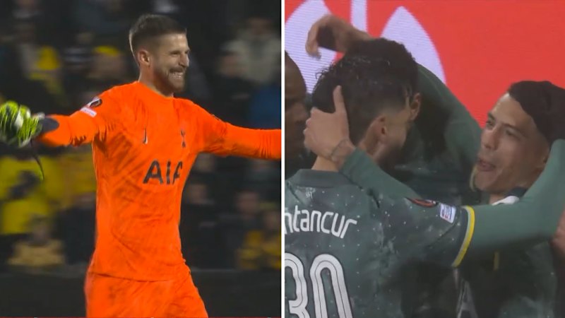 Wild celebrations as Spurs reach final