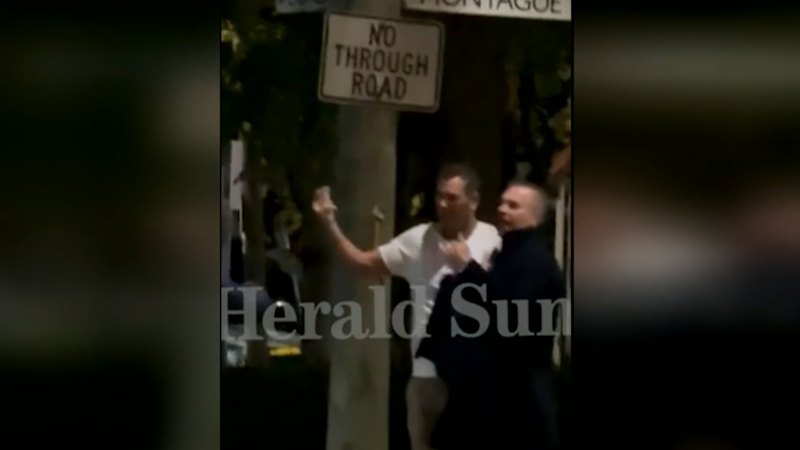 Wayne Carey filmed in altercation at Melbourne pub