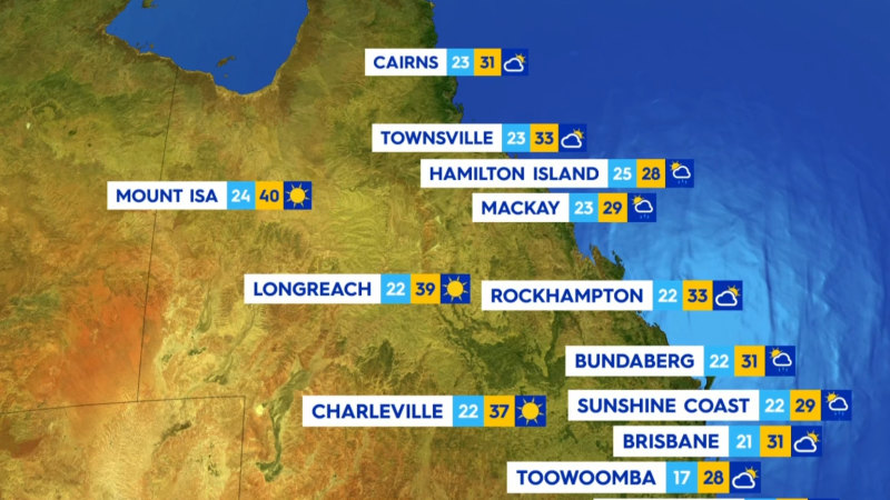 National weather forecast for Wednesday February 26