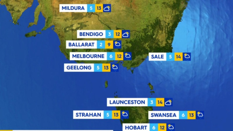 National weather forecast for Wednesday June 1