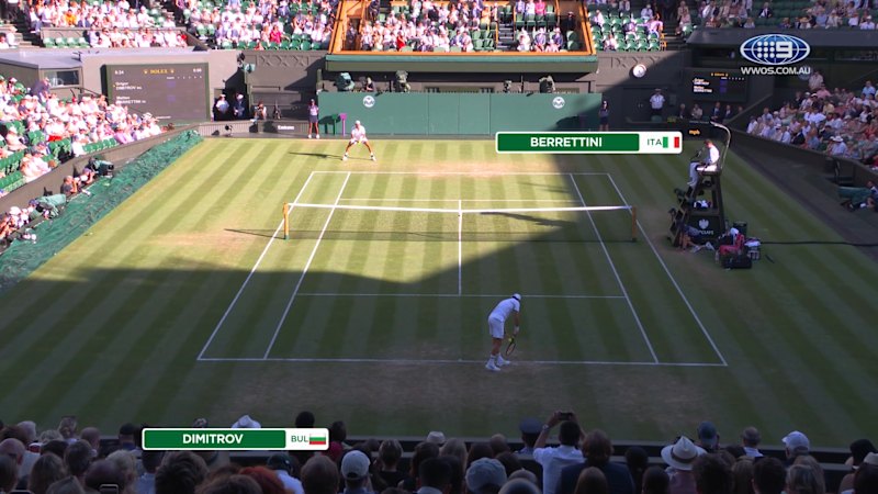 Dimitrov vs Berrettini highlight third-round matchup at 2026 Wimbledon