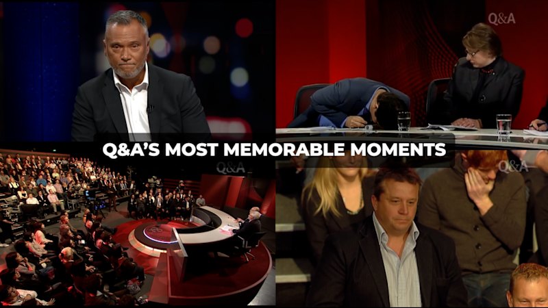 A collection of memorable moments from Q&A over the years