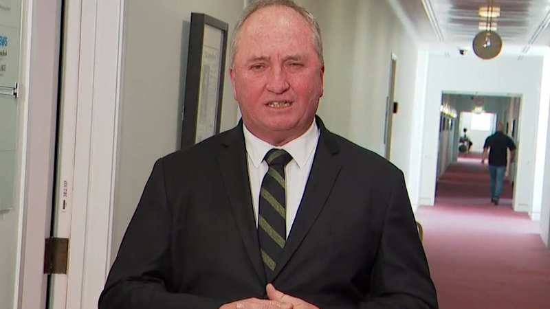Barnaby Joyce denies allegations he yelled at female Nationals staffer