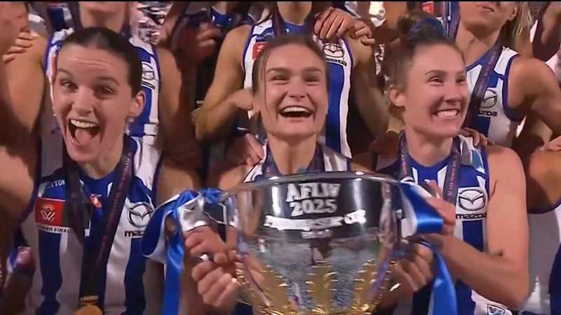 Kangaroos clinch AFLW title