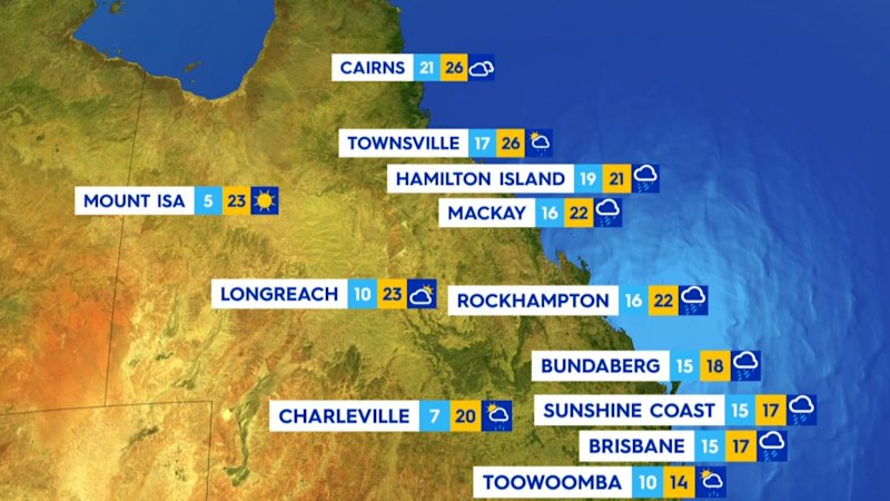 National weather forecast for Monday June 30