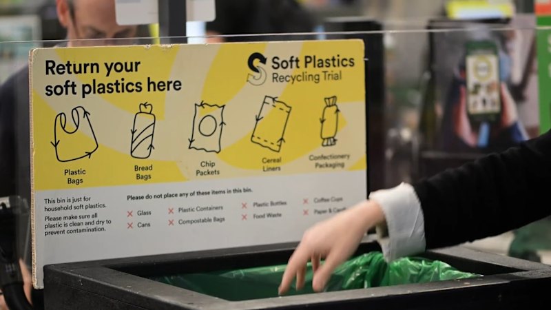 Soft plastic bins to return to supermarkets