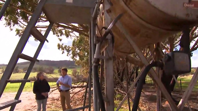 Double blow for Victorian community as thieves target farmers for fuel
