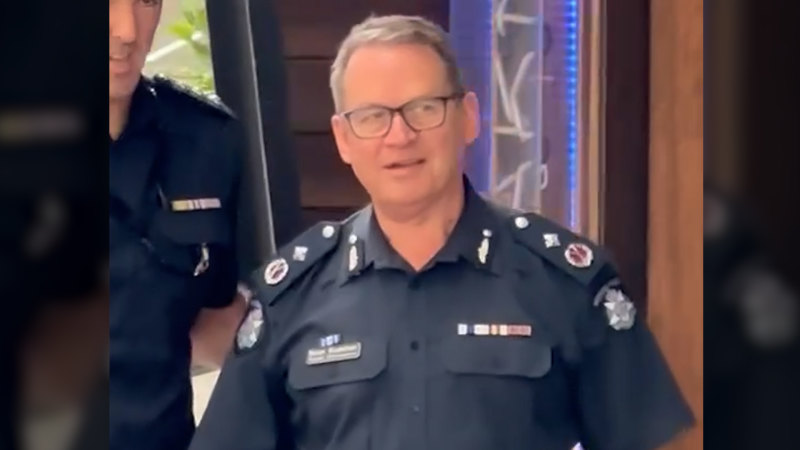 Former Victoria Police deputy commissioner Ross Guenther farewelled