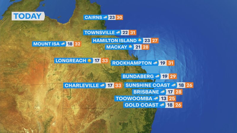 National weather forecast for Monday April 6