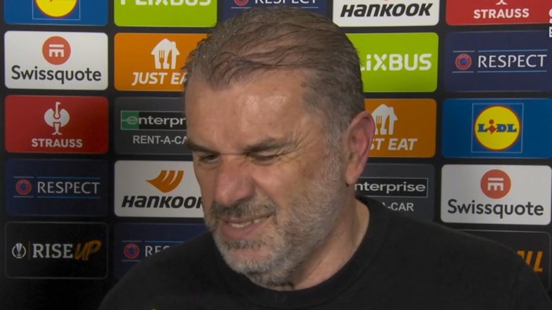 Postecoglou 'just stating a fact'