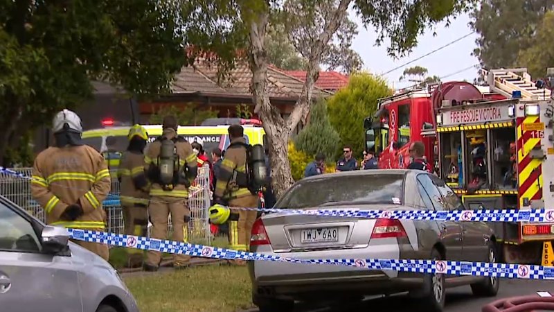 Toddler killed, man injured in Melbourne house fire
