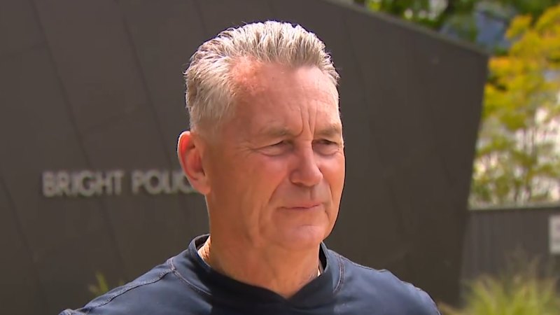 Top cop pays respect to slain officers at scene of Porepunkah police ambush