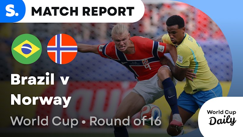 Haaland powers Norway to upset over Brazil