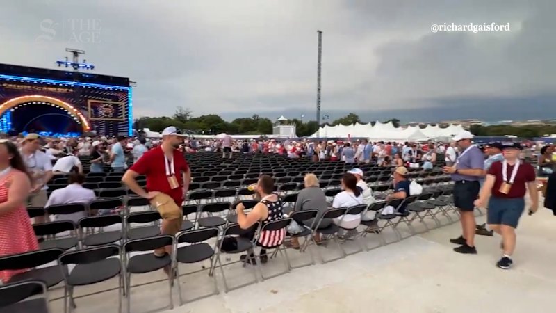 July 4th crowds ordered to evacuate National Mall in DC due to stormy weather