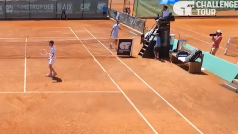 No handshake after player's 'death threat'