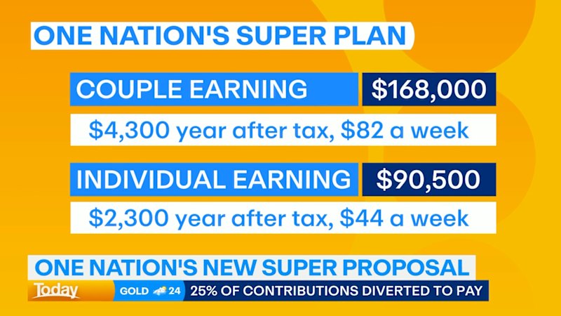 One Nation's new super policy