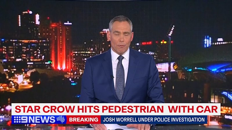 Crows confirm player hit pedestrian in car accident on Friday