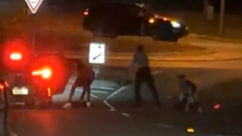 Young Melbourne man assaulted in a brutal machete attack