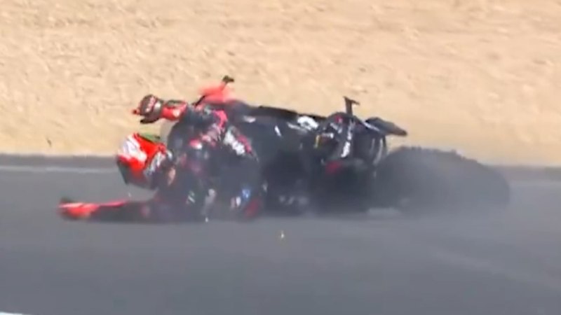 MotoGP star banned for slapping marshal in face