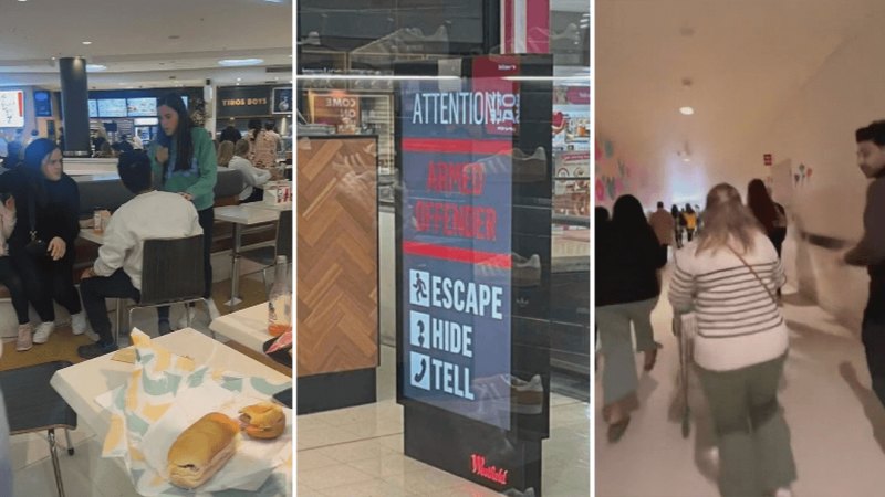 Two teens arrested after SA Westfield plunged into lockdown