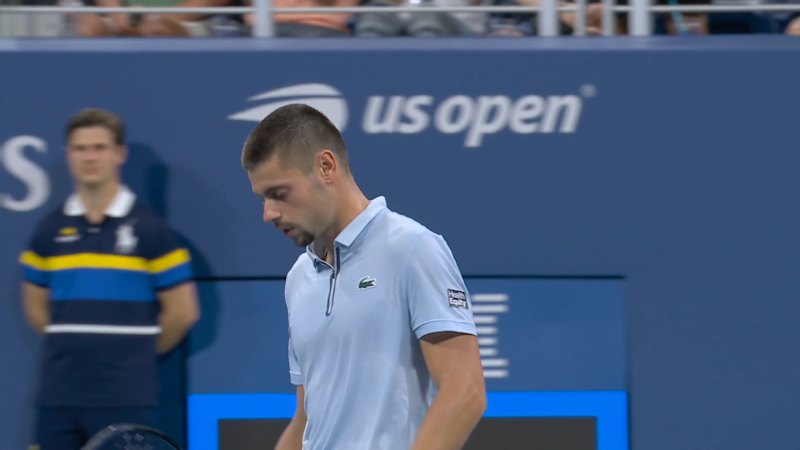 Arthur Gea ends US Open run after five-hour match loss to Botic van de Zandschulp
