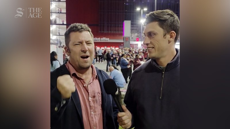 Reports from Suncorp Stadium as journalists cover the live event