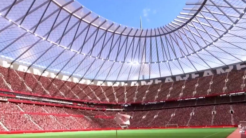 Man United unveils bold new stadium plans