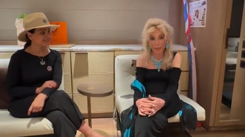 Host thanks Gina Rinehart for Florida birthday yacht party