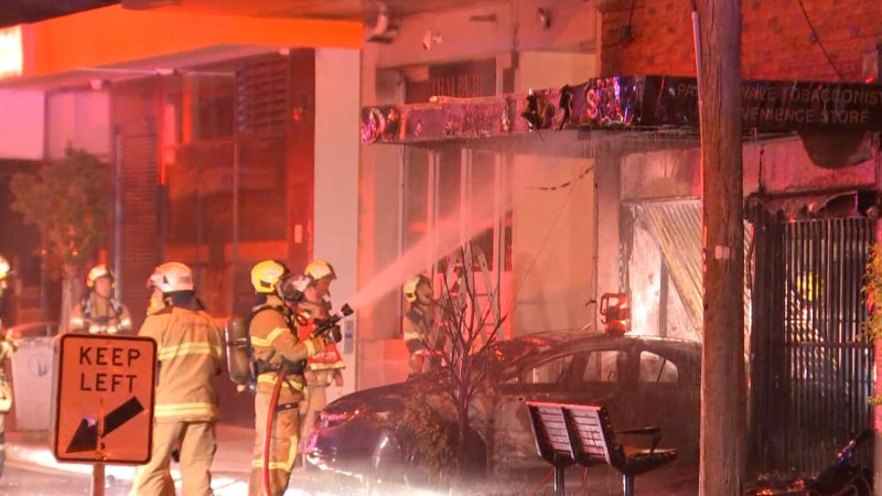 Tobacco shop destroyed by fire in Melbourne’s north