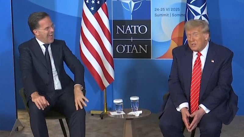 Trump referred to as 'Daddy' by Nato Secretary-General