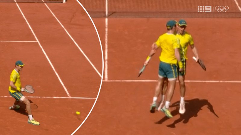 Aussie tennis guns secure ticket to gold medal match