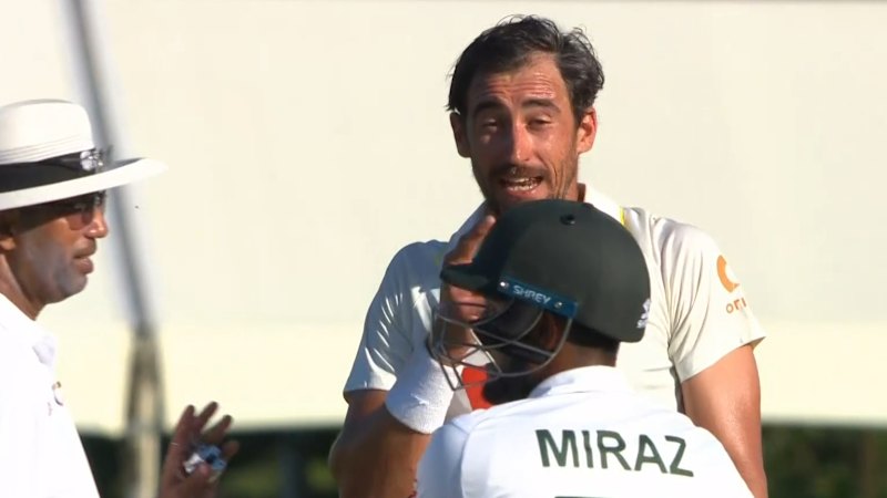Bangladesh dominates day two of first Test against Australia in Darwin