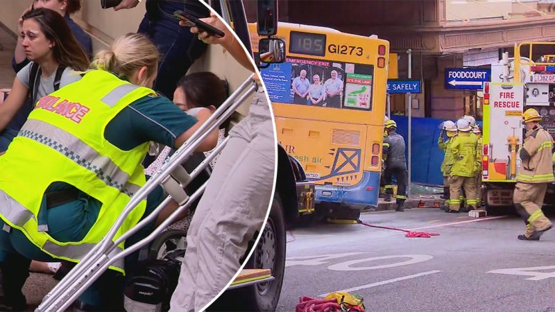 Young woman dies after Brisbane bus crash