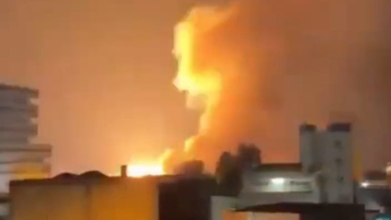 US warplanes strike Iranian city