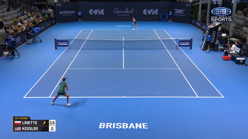 Brisbane International Highlights: Magda Linette v McCartney Kessler