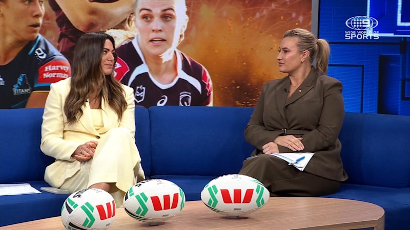 Millie Elliott updates on injured Roosters teammate Jayme Fressard ahead of grand final