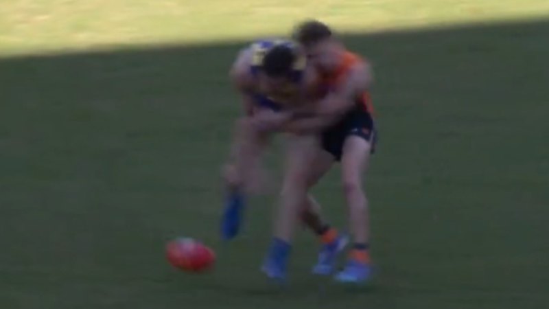 Star Giant concussed by big bump