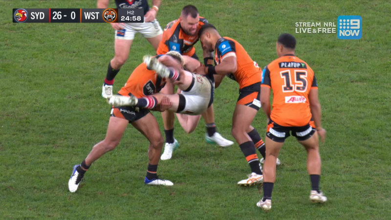NRL Highlights: Roosters v Tigers - Round 17