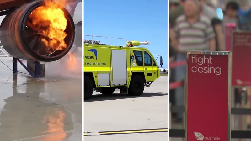 Aviation firefighters to stop work at major airports in two weeks