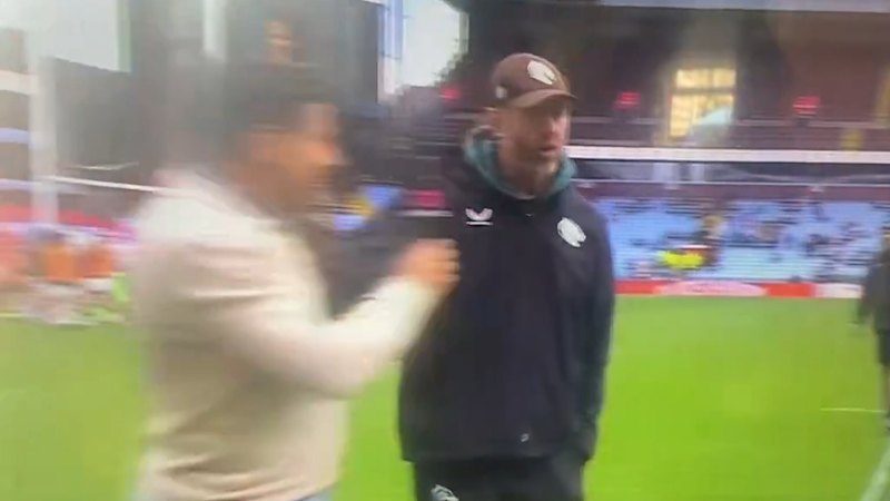 Coach fires up over TV kicking stunt