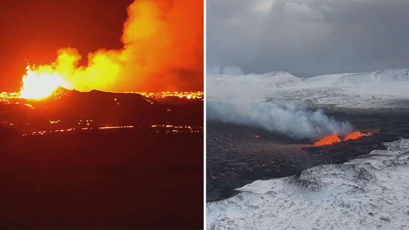Iceland's capital at risk of gas pollution after spectacular volcanic eruption