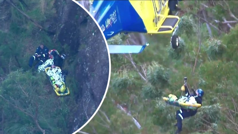 Daring rescue to save injured Queensland hiker