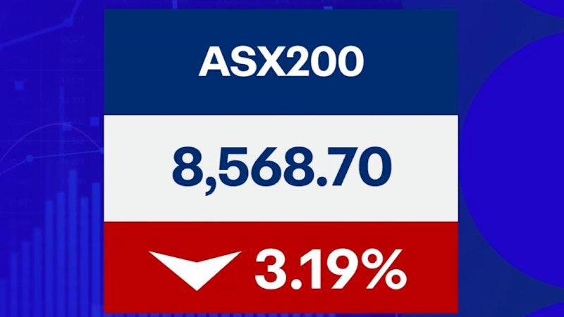 Iran fallout hits Australian sharemarket