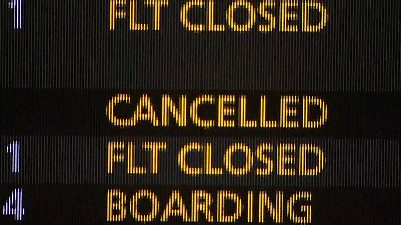 More than 40 flights cancelled at Melbourne Airport last night